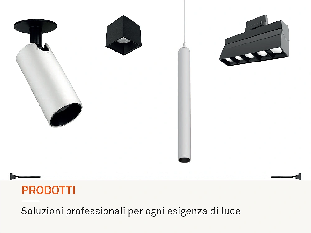 Prodotti e sistemi LED professionali Homeled