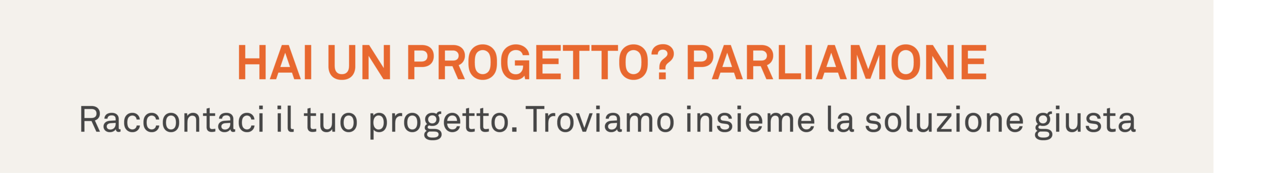 Hai un progetto? Parliamone – consulenza illuminotecnica Homeled